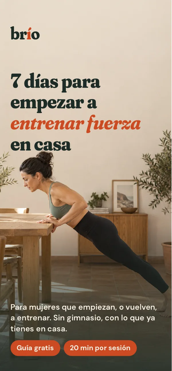 Portada de la guía: 7 días para empezar a entrenar fuerza en casa