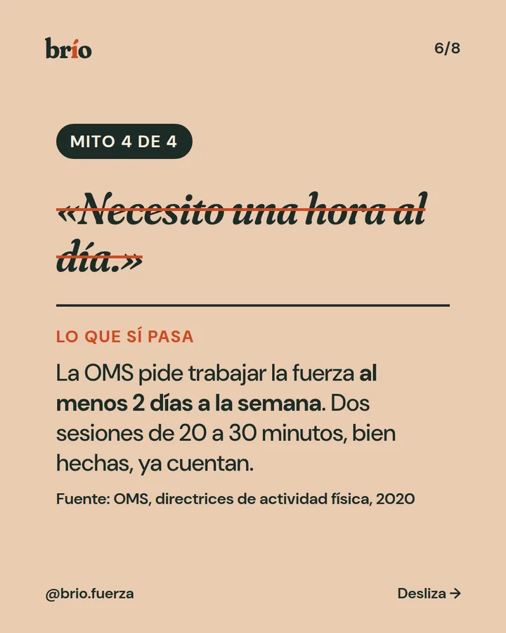 Diapositiva 6 de 8 del carrusel de brío. Mito 4